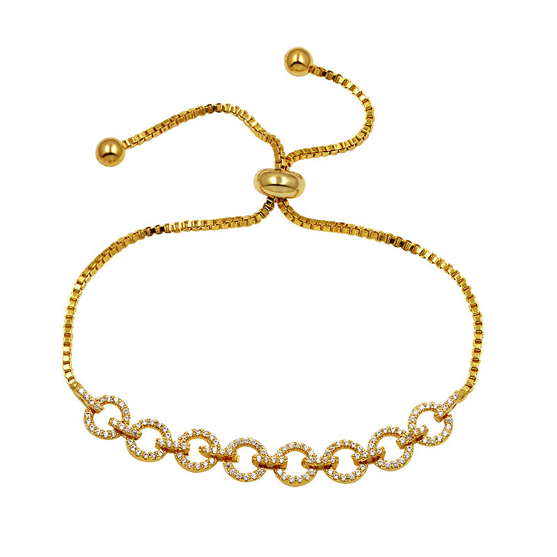 Simple Personality Bracelet Women Zircon Pull-Out Bracelet Simple Personality Bracelet Women Zircon Pull-Out Bracelet